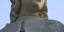 Detalle de la estatua de Ramón Berenguer IV el Santo