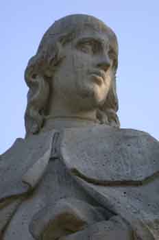 Detalle de la estatua de Ramón Berenguer IV el Santo