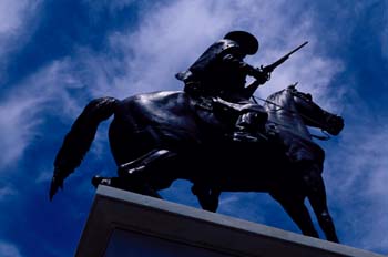 Monumento a los  Rangers de Texas, Austin, Texas