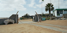 Entrada a la Costa de los Esqueletos, Namibia