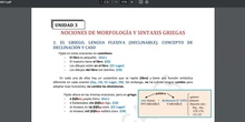 Unidad 3 (Griego I)