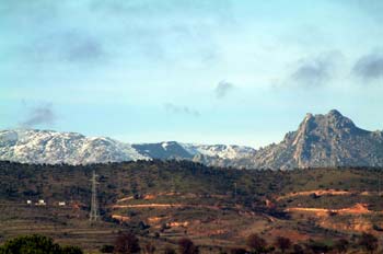 Vista de la Sierra Oeste, Comunidad de Madrid