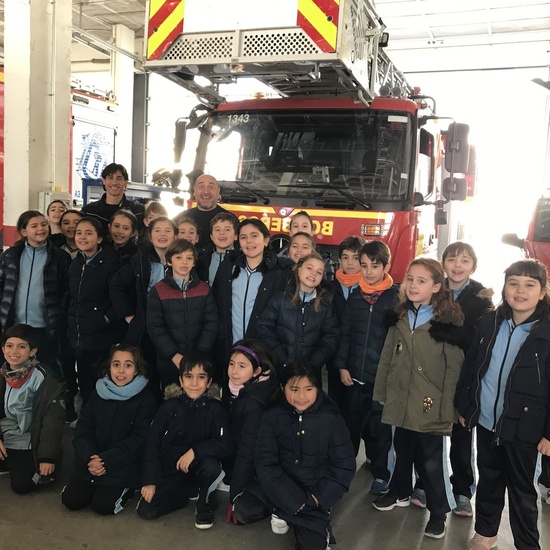 Visita al Parque de Bomberos 24