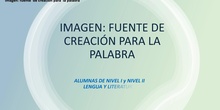 Imagen: fuente de creación para la palabra