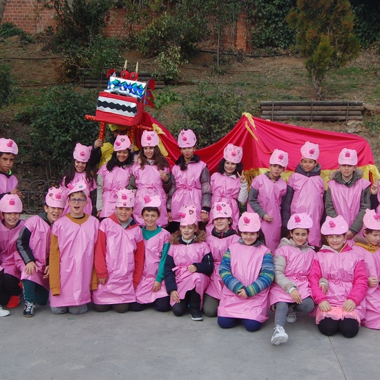 LOS ALUMNOS DE 5º NACIERON EN EL AÑO DEL CERDO