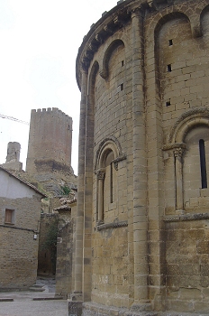 Detalle de la Cabecera, San Martín de Uncastillo, Zaragoza