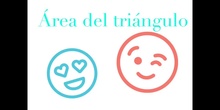 PRIMARIA - 6º - ÁREA DEL TRIÁNGULO