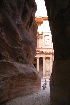 Siq, Petra, Jordania