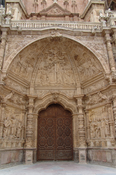 Portada principal de la Catedral de Astorga, León, Castilla y Le