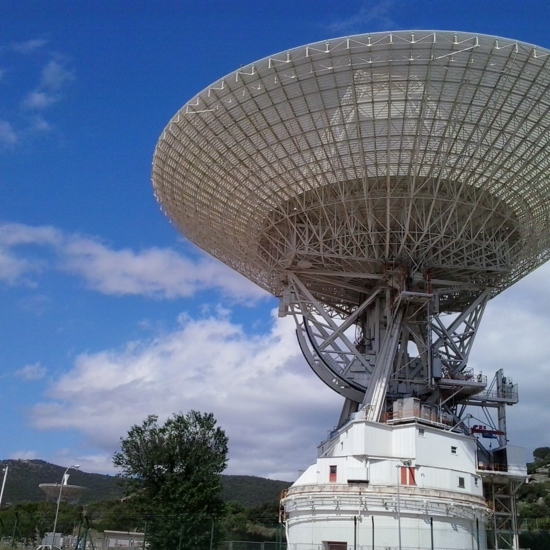 La tercera estación espacial de comunicación con el ESPACIO PROFUNDO