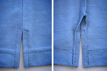 Sobrehilada y abierta