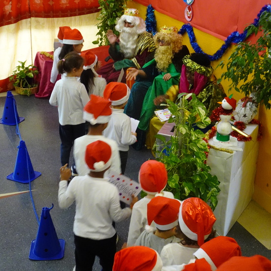 Visita de los Reyes Magos 1. Curso 19-20 16