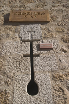 Detalle del Castillo del Manzanares, Manzanares El Real, Comunid