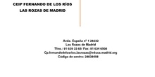 Memoria Anual Final_Curso 2017-2018_CEIP Fernando de los Ríos_Las Rozas