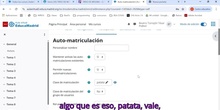 Habilitar automatriculación con contraseña en Aula Virtual Educamadrid