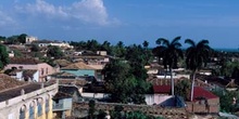 Panorámica de barrio, Cuba