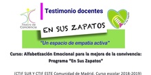 Programa "En sus zapatos": testimonios finales docentes