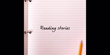  INFANTIL - 5 AÑOS - READING STORIES - INGLÉS