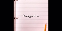  INFANTIL - 5 AÑOS - READING STORIES - INGLÉS