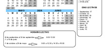 Calendario Escolar curso 25/26