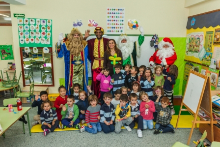 Los RRMM y Papá Noel en INF 4B 21