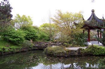 Parque Dr. Sun Yant-Sen en Chinatown, Vancouver