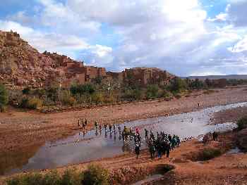 Ceremonia funeraria beréber, Marruecos