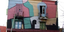 Vivienda en el Barrio de la Boca, Buenos Aires, Argentina