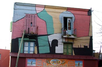 Vivienda en el Barrio de la Boca, Buenos Aires, Argentina