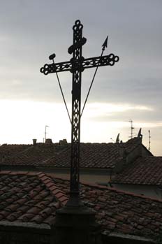 Puesta de sol desde Santa Croce, Vinci