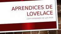 2019_05_06_Aprendices de Lovelace_Taller de Robótica_CEIP FDLR_Las Rozas