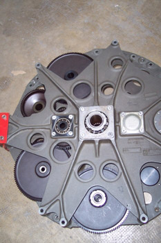 Accesorios de cárter de un motor J33