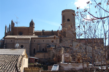 Vista exterior, Catedral de Huesca