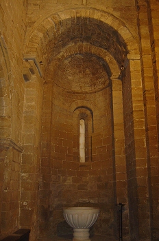 Pila bautismal, Huesca