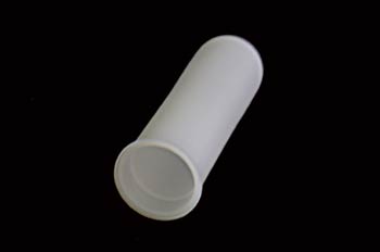 Tubo de plástico blanco