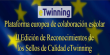 II Edición Reconocimiento de Sellos de Calidad etwinning Comunidad de Madrid