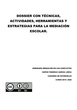 Dossier con técnicas, actividades, herramientas y estrategias para la mediación escolar.