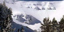 Laderas del Monayo nevadas, Huesca