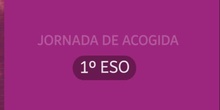 JORNADA DE ACOGIDA