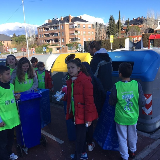 2018_02_EcoPatrullas reciclando_CEIP Fernando de los Ríos_Las Rozas 7