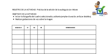 Registro cualitativo - Sesión 7