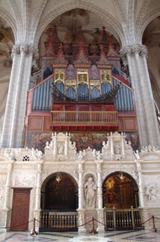 Trascoro y órgano, Seo de Zaragoza