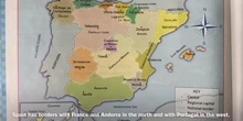 SPAIN POLITICAL MAP