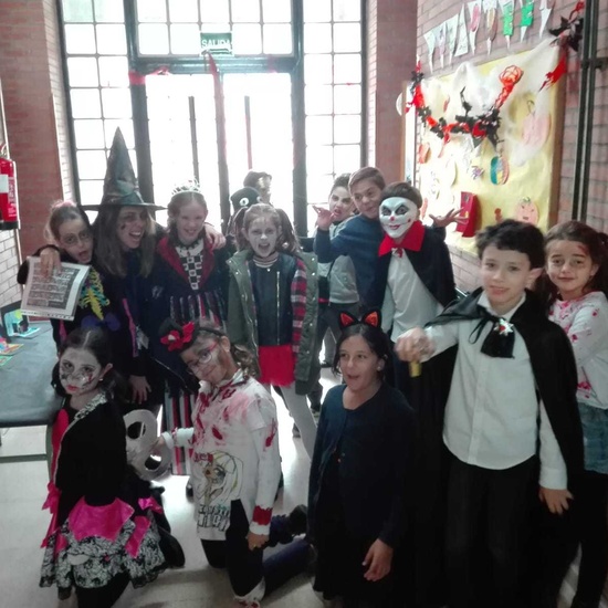 Quinto A celebra Halloween_CEIP Fernando de los Rios_Las Rozas 6