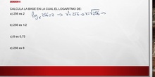  4º ESO ACADÉMICAS. LOGARITMOS. EJERCICIOS 6 AL 10
