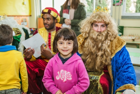 Los RRMM y Papá Noel en INF 4B 7