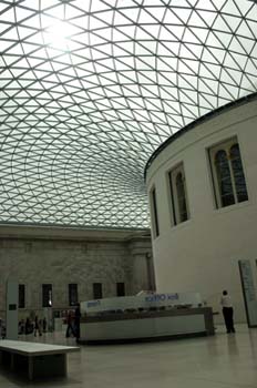 Techo interior British Museum, Londres