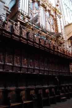 Coro de la Catedral de ávila, Castilla y León