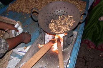 Tostado de cacahuetes