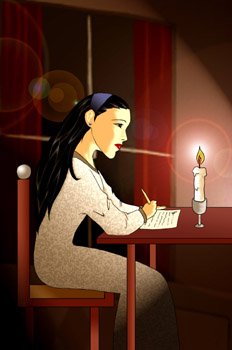 Escribiendo el adiós